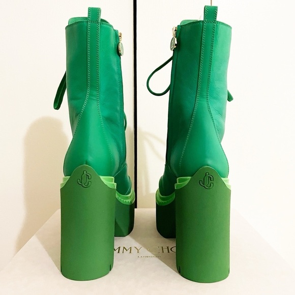 New Jimmy Choo x Sailor Moon Jupiter Lace Up Boots - Picture 3 of 13